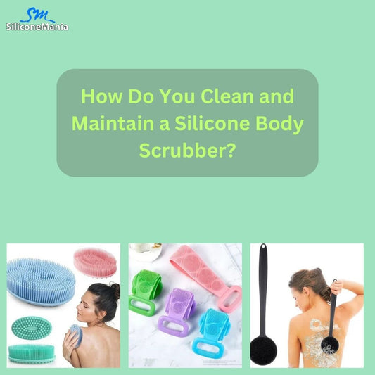 silicone body scrubber