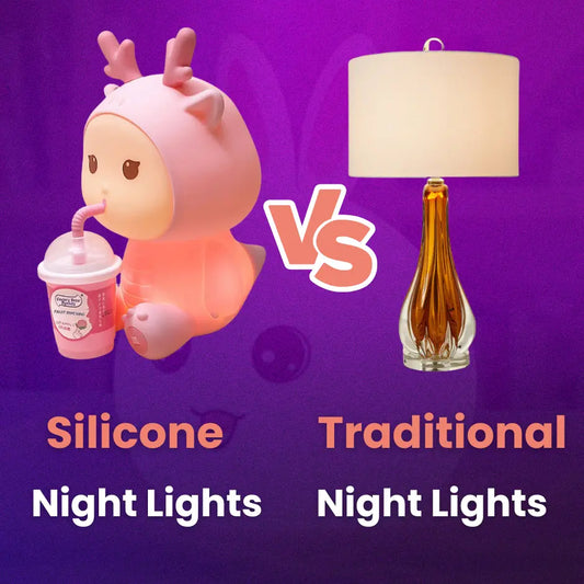 Silicone vs. Traditional Night Lights: Which is Best for Your Bedroom?