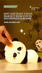 Panda Night Light for Kids Bedroom