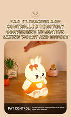 Bunny Silicone Night Light for Kids