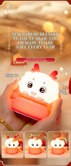 Cute Dragon Silicone Night Light