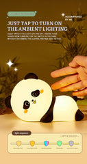 Panda Night Light for Kids Bedroom