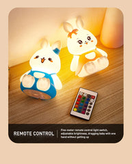 Bunny Silicone Night Light for Kids