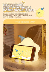 Cute Star LED Silicone Night Light