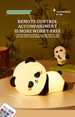 Panda Night Light for Kids Bedroom