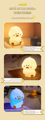 Cute Duck Silicone Lamp for Kids