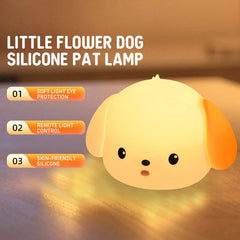 Soft Silicone Night Light - Cute Puppy