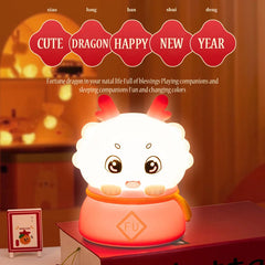 Cute Dragon Silicone Night Light