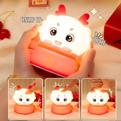 Cute Dragon Silicone Night Light