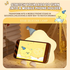 Cute Star LED Silicone Night Light