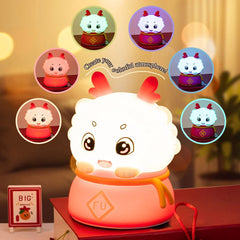 Cute Dragon Silicone Night Light