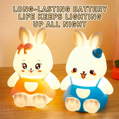 Bunny Silicone Night Light for Kids