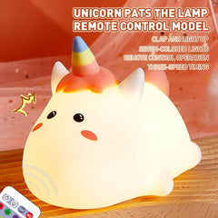 Rainbow Colors Kids Night Lights - Unicorn