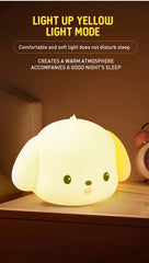 Soft Silicone Night Light - Cute Puppy