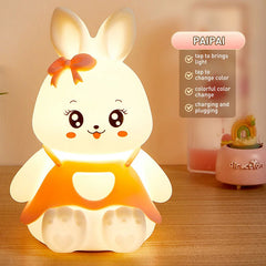 Bunny Silicone Night Light for Kids