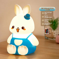 Bunny Silicone Night Light for Kids