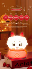 Cute Dragon Silicone Night Light