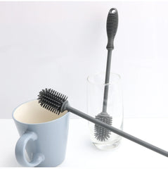 2x Silicone Bottle Cleaning Brush Set