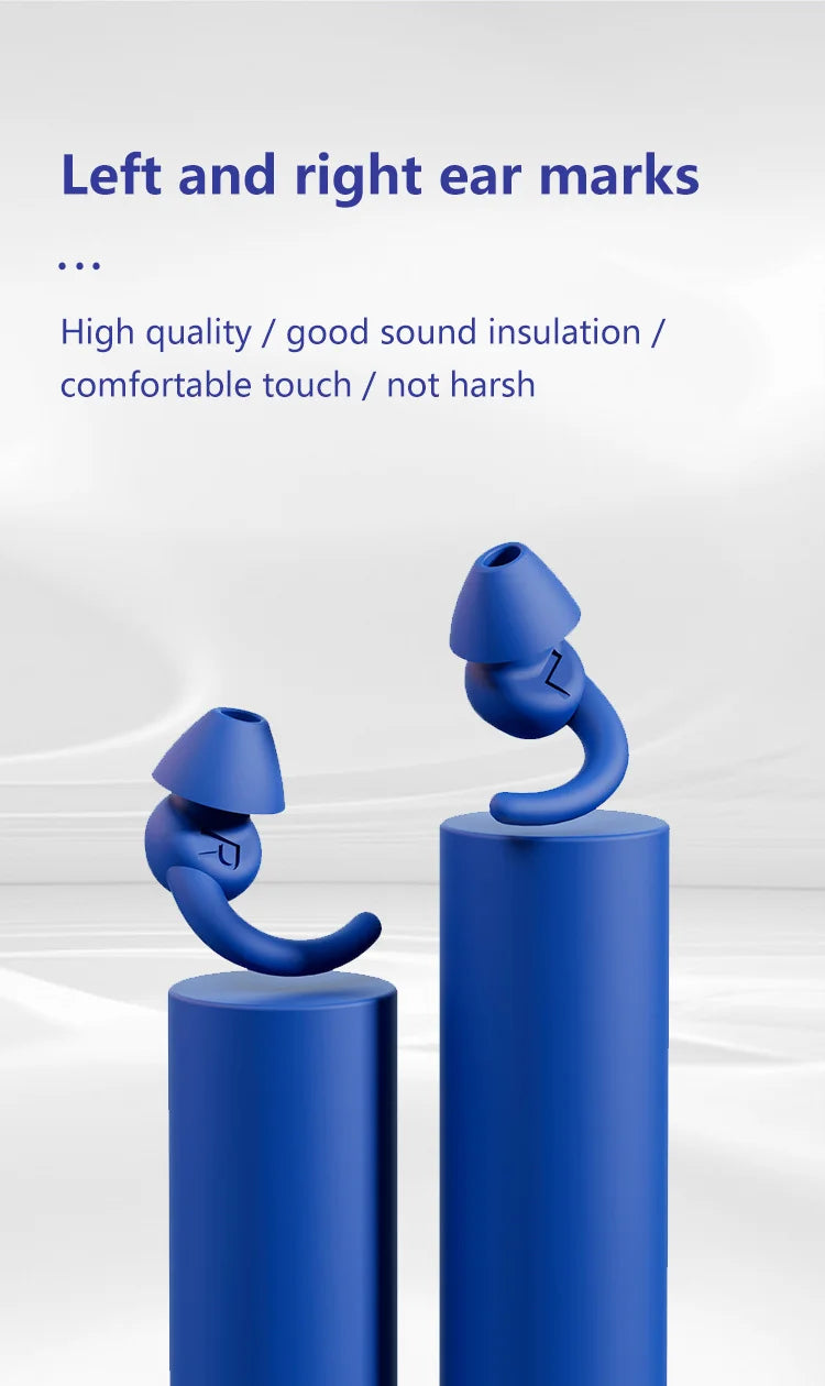 Soft Silicone Sleeping Ear Plugs