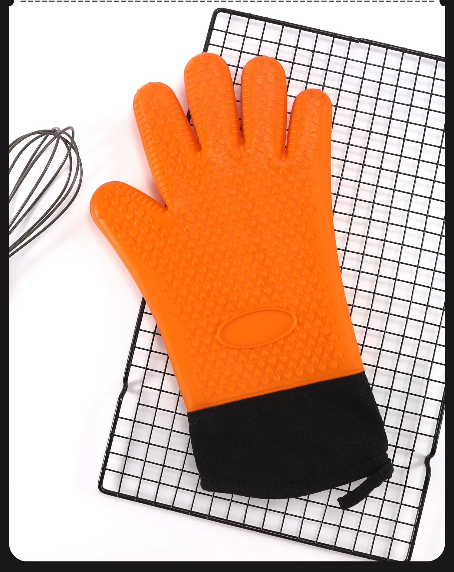 Silicone Kitchen Oven Gloves Set