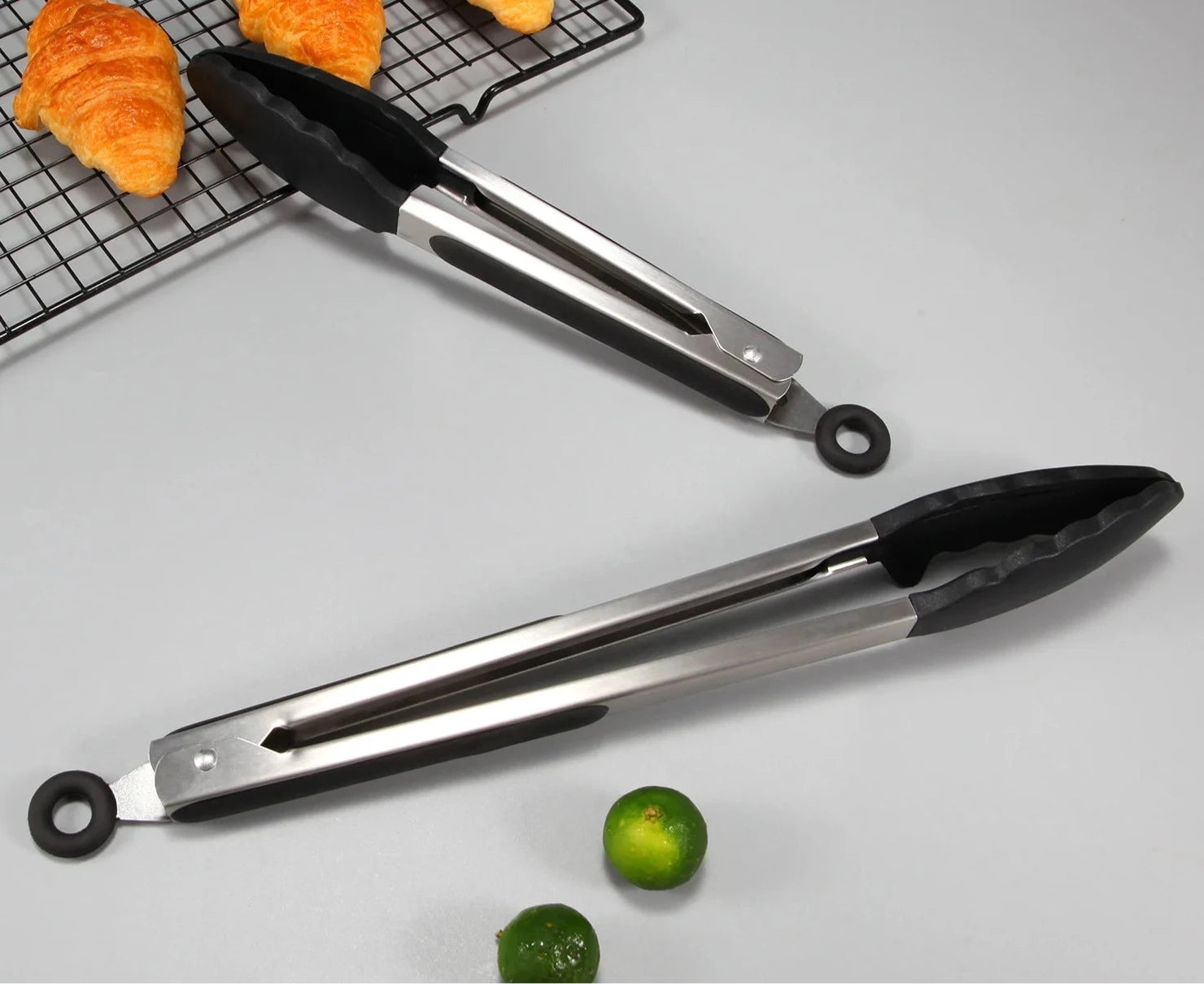 Silicone Cooking Tongs Set | Pack of 2