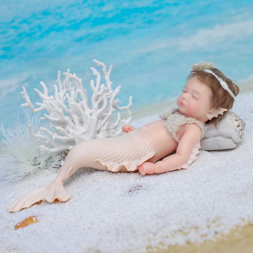 Coral | Silicone Baby Doll