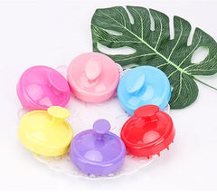 Blue and Pink Soft Silicone Shampoo Brush