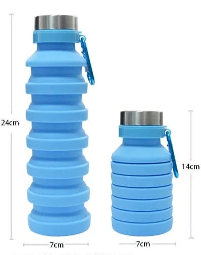 Collapsible Silicone Water Bottle