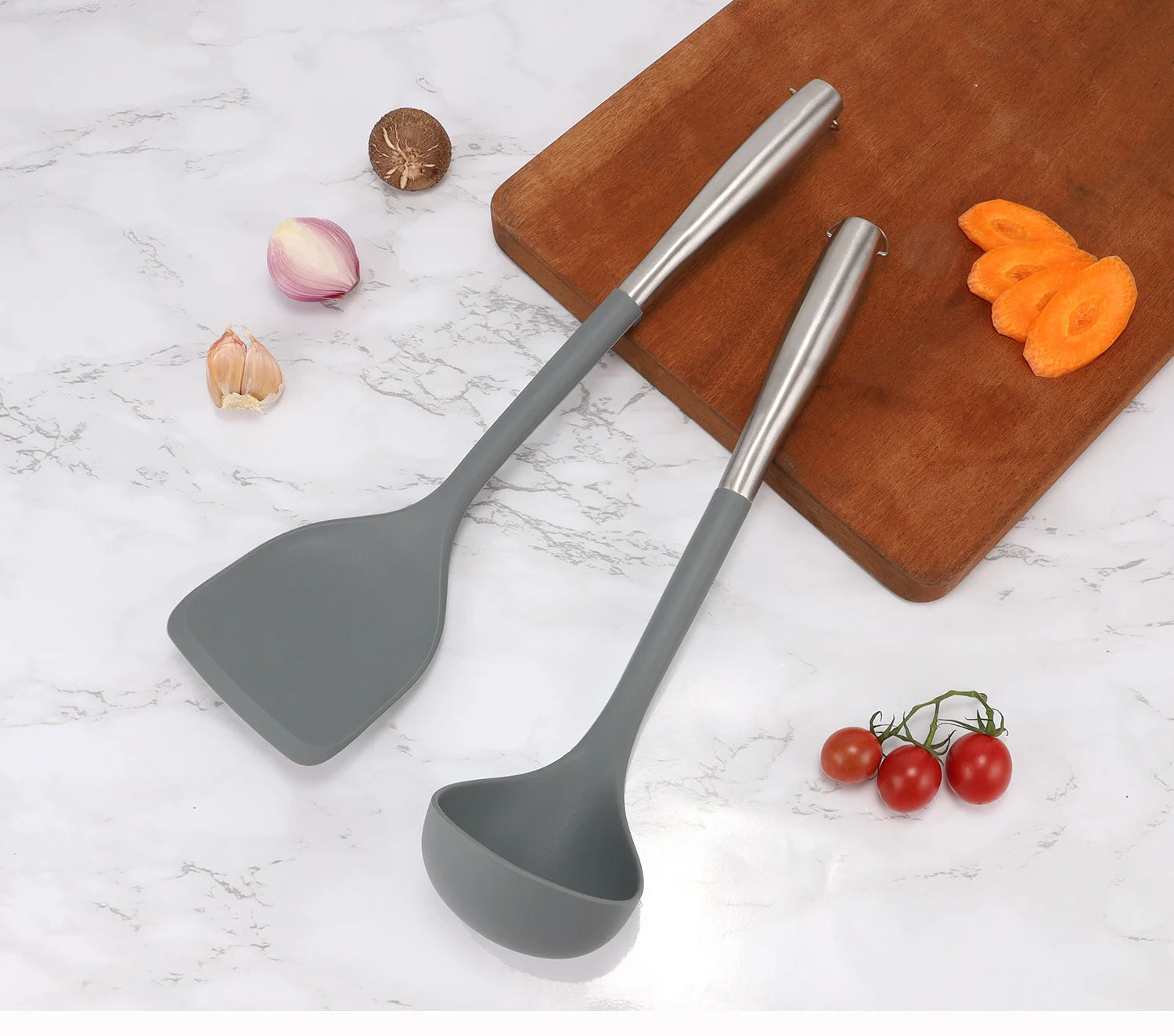 Silicone Cooking Spatula Set