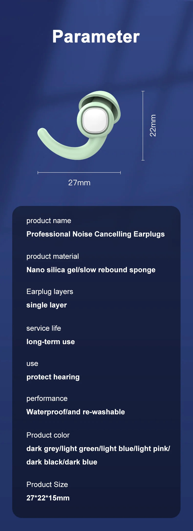 Noise Cancelling Earplugs