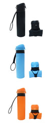 600ML Silicone Foldable Water Bottle