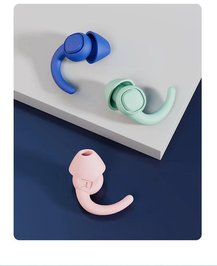 Soft Silicone Sleeping Ear Plugs