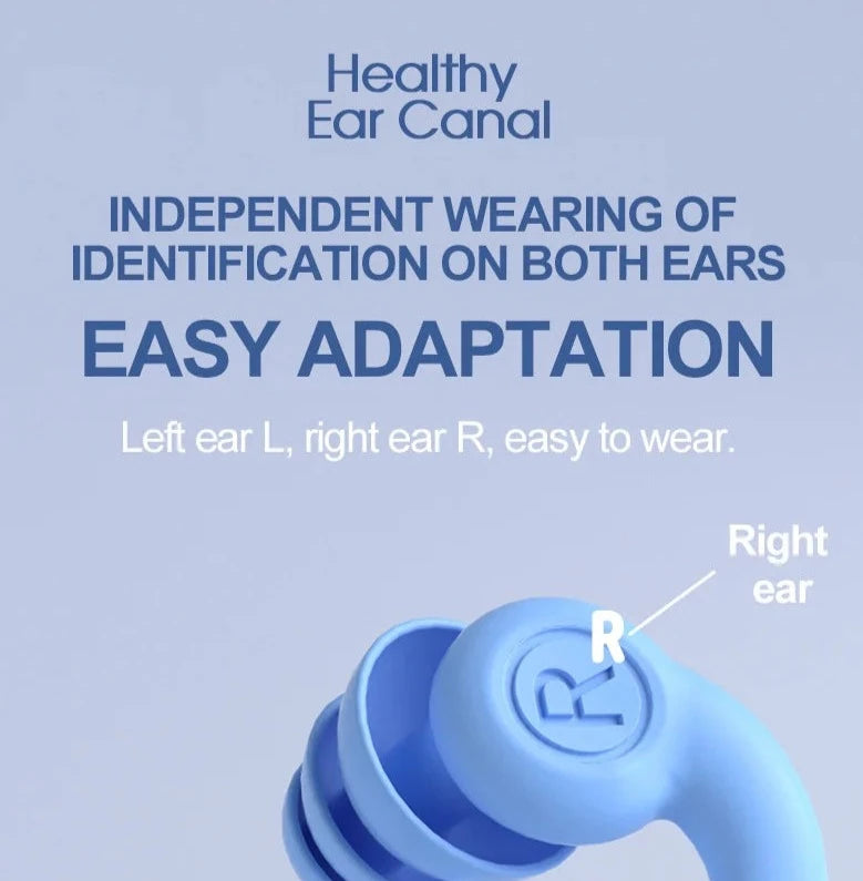 Silicone Waterproof Earplugs