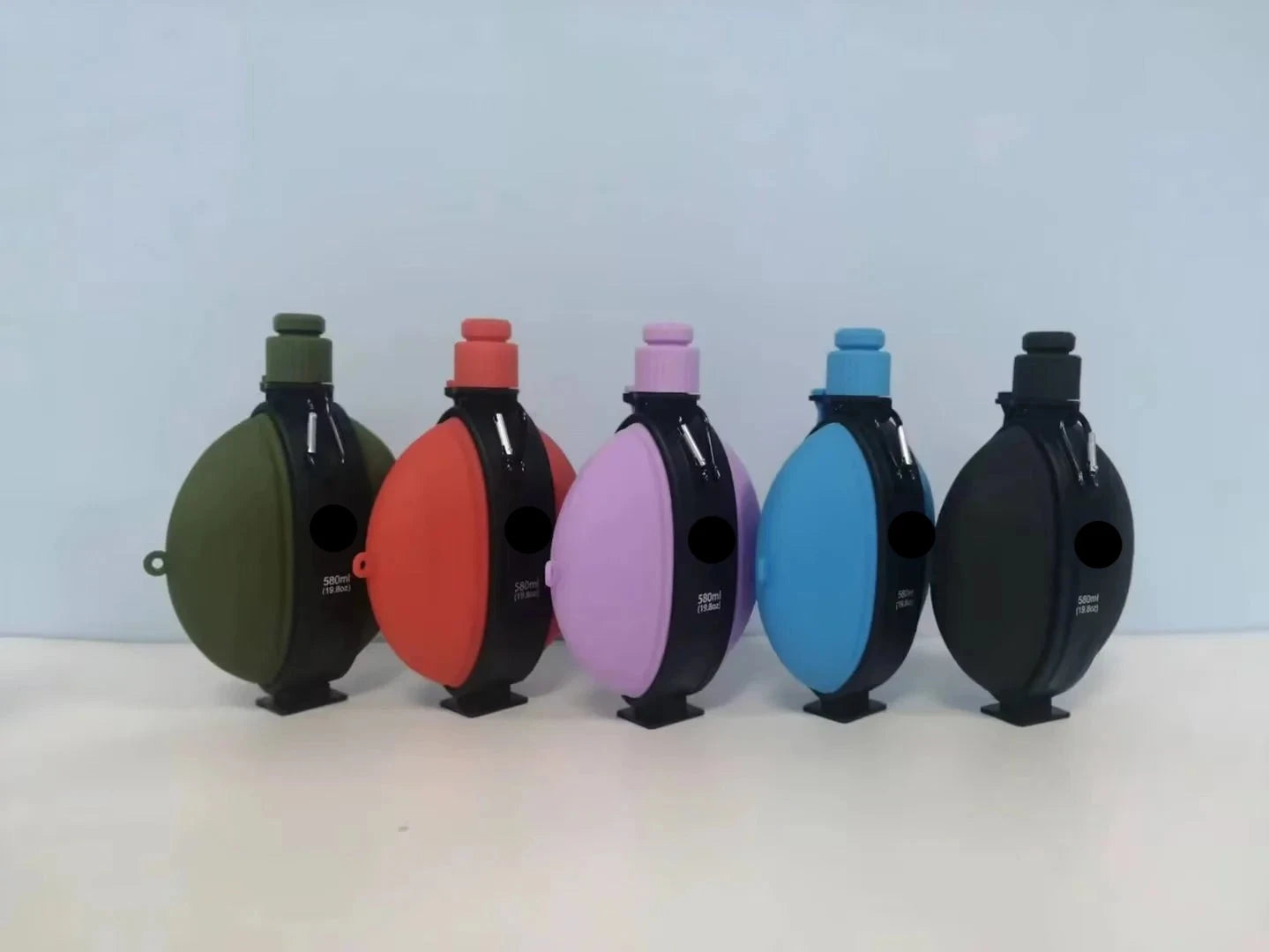 Silicone Compass Water Bottle