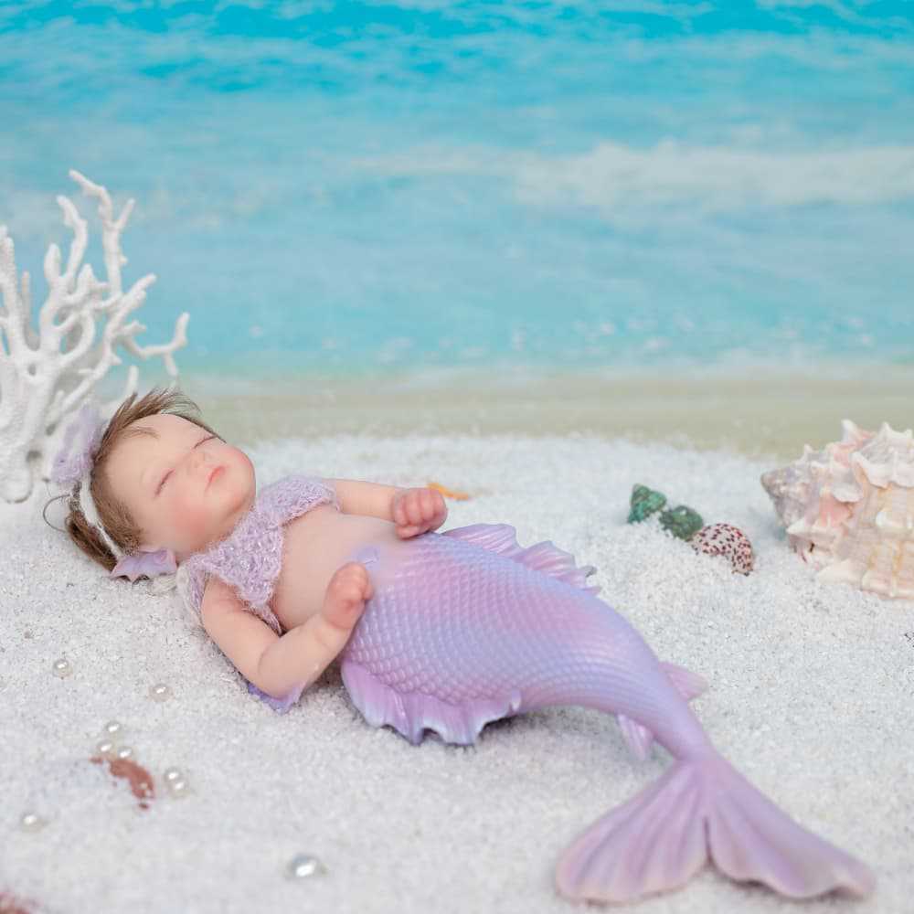 Coral | Silicone Baby Doll