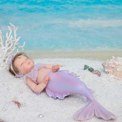 Coral | Silicone Baby Doll