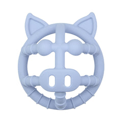 Piggy Blue Bite-Safe Hollow Teething Ball