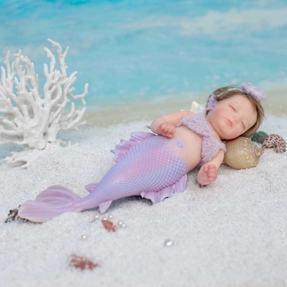 Coral | Silicone Baby Doll