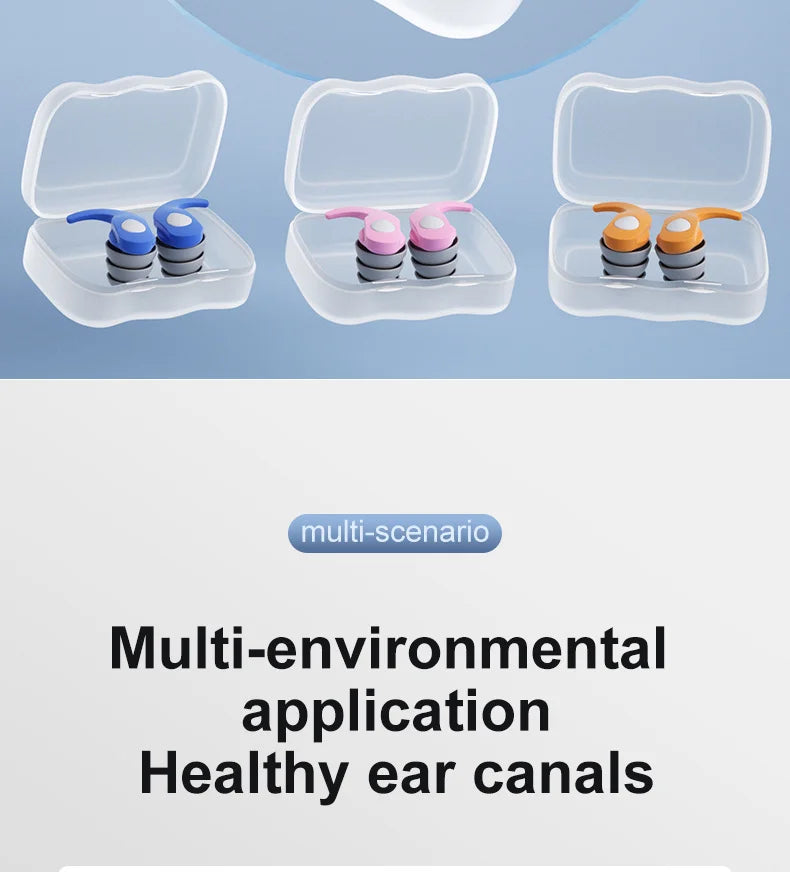 Silicone Ear Plug for Noise Reduction