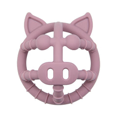 Piggy Purple Bite-Safe Hollow Teething Ball