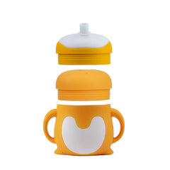 Cartoon Shaped Silicone Baby Feeding Cups