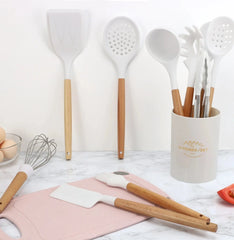 Non-Stick Silicone Cooking Utensil Set