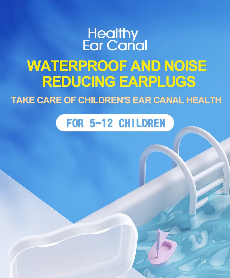 Silicone Waterproof Earplugs