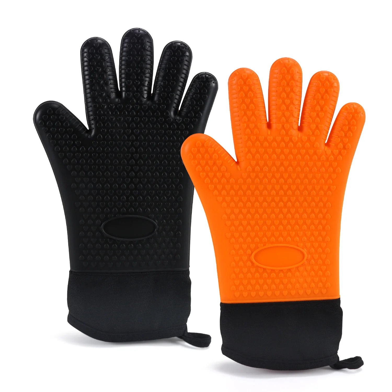 Silicone Kitchen Oven Gloves Set