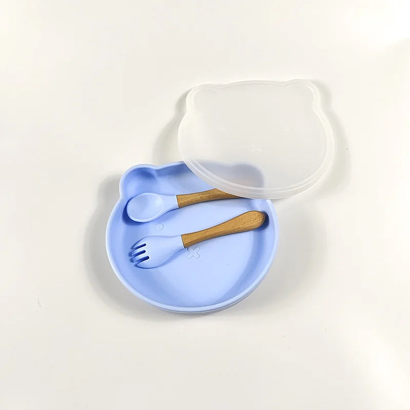 3-piece silicone dinner set