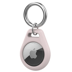 Pink Airtag Holder Air Tag Case with Keychain