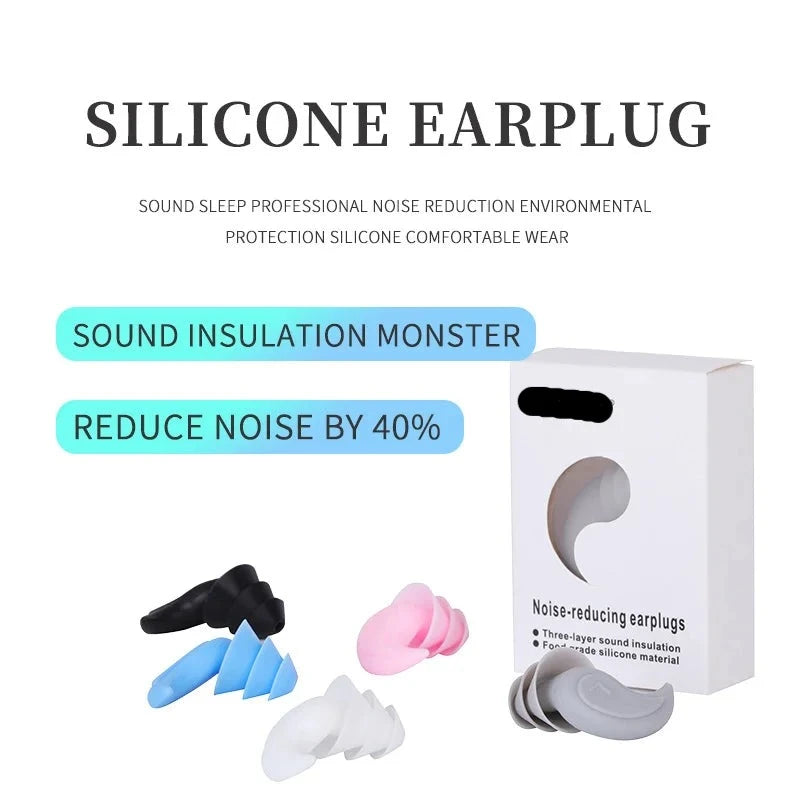 Silicone Swimming Earplugs