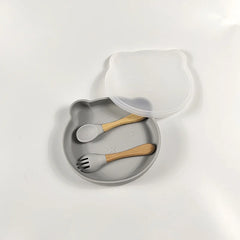 3-piece silicone dinner set