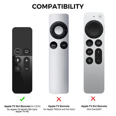 Silicone Apple TV Remote Case 4K/HD Siri