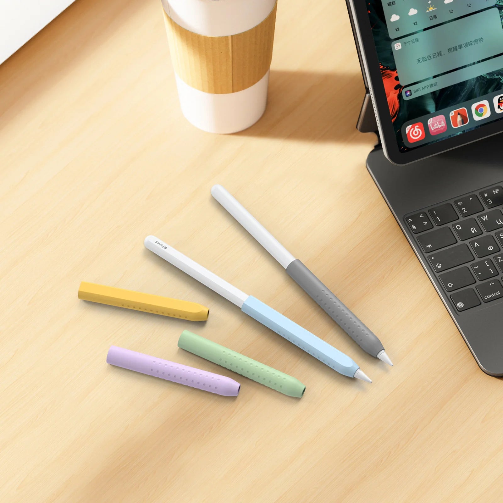 Silicone Apple Pencil Grip Accessories for 2nd Generation Apple Pencil